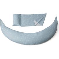 Nuvita Cuscino Gravidanza e Allattamento DreamWizard con Supporto Schiena - Grey Star