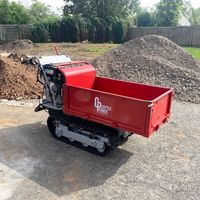 Crytec 500kg 300cc 12HP Pro Model Tracked Mini Dumper Japanese Gearbox CRD50HU-R