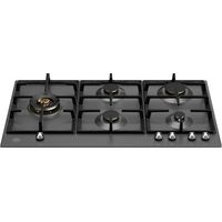 Bertazzoni P905LHERNE plaque Noir Intégré 90 cm Gaz 5 zone(s)