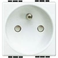 Arnould 23231 - 2 P+E 16A 250V socket - eclipse - with automatic terminals - Light