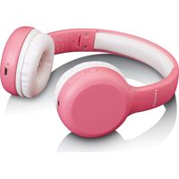 Bluetooth kopfhorer fur kinder mit lautstarkebegrenzer pink