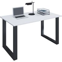 Mesa de oficina de escritorio 140x80 Lona U 76x140x80 - VCM