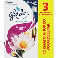 Recarga Brise Touch & Fresh ambientador aroma relajante 3 unidades