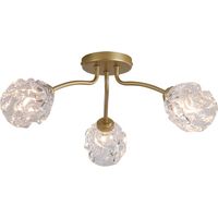 Plafonnier Astral Or 3 lumières - 11523-3GO