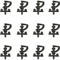 (12) Arroseur d'irrigation,360 ° Rotatif G Type Micro Arroseur Buse Jardin Plante d'irrigation Atomisant Procurent