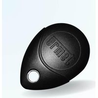 Urmet – Badge VIGIK MEMOPROX porte clé noir – Infalsifiable avec numéro unique – Boîtier ABS VO ininflammable – IP68 IK08 RFID Mifare 13,56Mhz