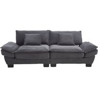 Canapé double moderne simple Velours Gris Foncé ZIPSOFA Canapé Canapé Canapé
