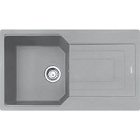 Franke Urban Kitchen Sink in Stone Grey 1 Bowl Reversible 1000mm Inc. Waste