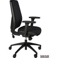 Sunflex Officechair HB silla de oficina negro ónix ergonómica