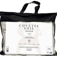 TOISON D'OR - Couette SilkyDor – Mäßige Wärme aus Baumwolle & Maulbeerseide – 240 x 260 cm