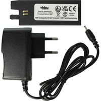 vhbw Kit de charge 2 pcs compatible avec Gibson Min-ETune G-Force System accordeur de guitare électrique - Batterie, chargeur