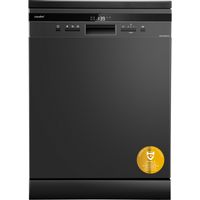 Comfee – Lave-vaisselle pose libre 60cm 12 couverts – Faible niveau sonore 49dB – Départ différé – Classe énergétique D – Noir