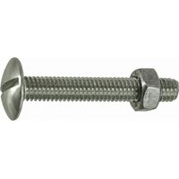 Bolzen Pfanne Edelstahl A2 6x20mm, 10 Stück.
