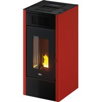 Pelletofen 'Saba 14' Rote Farbe