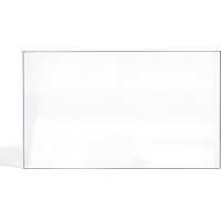 Vitre Supra YUMA - Verre Rectangle pour poêle à bois - 282 x 282 mm (L1 x H1) - 4 mm autonettoyant