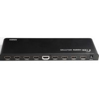 Splitter 1x8 HDMI soporta Full HD, 3D, vídeo 4Kx2K HDCP Lenkeng LKV318EDID