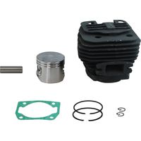 Kit cylindre piston 58 cm3 pour tronçonneuse – Alésage 45 mm – Compatible GT Garden, Berlan, Fuxtec – Coupe nette sans éclat