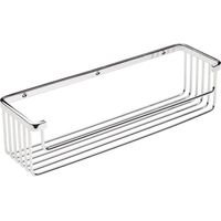 COSMIC Shower Caddy, Shower Basket, 40cm Big, Silver, Architect S+ Collection