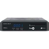 Décodeur Satellite - Servimat - SIRIUS3 - HD - Noir - Inclus carte FRANSAT HD