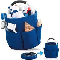 Storage box for cleaning utensils, small garden tools or tools,Blue,S rangement universel-4cm,2826.5cm