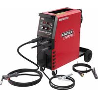 Lincoln Electric – Poste à souder MMA 230V 200A – Soudage MIG-MAG/TIG LIFT – Réglage synergique – Hot Start, Anti-sticking, Arc-Force – Accessoires pro