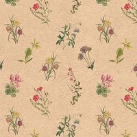 Serviettes Papier Fleurs Recyclées Design Floral écologique - Ambiente
