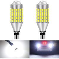 T15 T10 912 921 LED bulb 900 bulbs 3014 78SMD LED bulb for brake light, turn signal and reversing light, xenon white (2-pack)