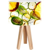 Lampe de chevet kitchen foto-142 - Bois clair, jaune