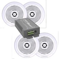 Lyndahl LYNCS180IPS4 Set de haut-parleurs 2 voies à encastrer 120 W 4 Ω blanc 1 set D338642