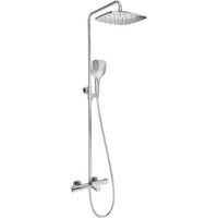 Ravak Termo - Set doccia con termostatico per vasca, 25 cm, 3 getti, cromo X070163