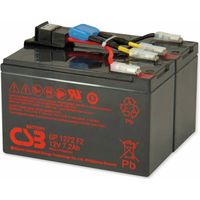 Accumulateur plomb-acide CSB, 24 V-, 7,2 Ah, compatible avec APC RBC48