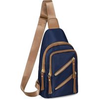 Sac bandoulière petit sac à dos pour femme, sac banane, sac de poitrine à bandoulière pour les voyages