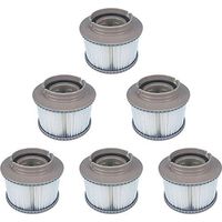 Confezione da 6 filtri di ricambio per MSpa FD2089, cartuccia filtrante per piscine e spa.