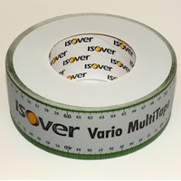 Isover – Adhésif multifonction rouleau d'étanchéité 60mm x 35m – Pour béton armé et espaces humides – Application facile et durable
