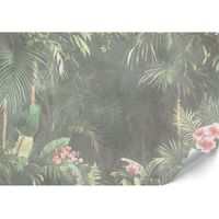 Papel pintado no tejido estándar - 100 x 70 cm - estilo selva - naturaleza Papel pintado no tejido premium - 100 x 70 cm - estilo selva - naturaleza