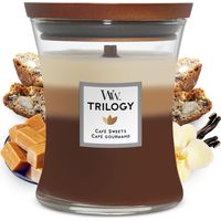 Candela profumata WoodWick Cafe Sweets 275 g