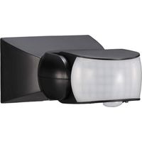 Arum Lighting – Détecteur de mouvement mural orientable IP65 – Capteur infrarouge 180° – Détection jusqu'à 12m – Installation intérieure/extérieure