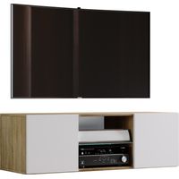Wood TV Wall Lowboard Fernseh Jusa 95 40x95x36 - VCM