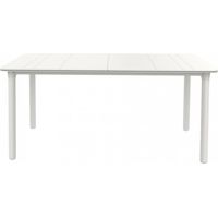 Garbar – Table rectangulaire de jardin 160x90 cm – Polypropylène résistant aux intempéries – Protection UV – Pour 2 à 4 personnes