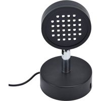 Lampe de luminothérapie LED rouge à 3 couleurs réglables, portable, pour le soin du visage et alimentée par USB.