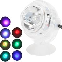 Lumières LED colorées pour aquarium