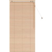 vidaXL Venetian Blind Oak Look 85 x 160 cm 35 mm Solid Paulownia Wood