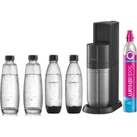 Macchina per gassificare acqua Sodastream DUO nera design moderno