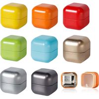 Delige Kleurrijke Mini-Theepotjes - Draagbare Lege Blikjes, Geschikt voor het Bewaren van Koffie, Kruidenpotjes en Theeblaadjes