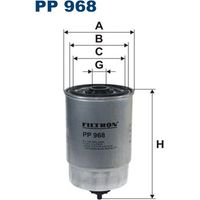 FILTRE À CARBURANT PP968 FILTRON