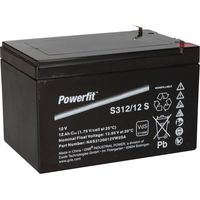 Exide Powerfit Bleiakku AGM 12V 12Ah S312/12 S