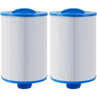 ALLIANDISFiltre 6CH-940 pour spa, compatible avec les spas Unicel 6CH-940, PWW50, Filbur FC-0359, Waterways 817-0050, écumoire à accès frontal, 45 pi², chargement par le haut, Aber (lot de 2)