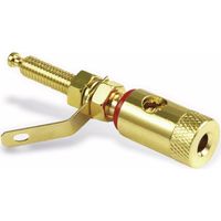 Borne de connexion DYNAVOX X-3003, rouge
