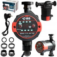 Pompe circulatoire Magi 2 25-80/180 – Moteur à aimants permanents – Débit 90 l/min – Hauteur de relevage jusqu'à 8 m – Silencieuse 43 dB(A) – IBO