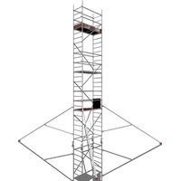 Rollfix 2.0 800, Arbeitshöhe 8m, inkl. Rollen (Ø125mm) & Dreieckausleger